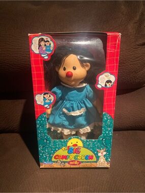 Rare in box The Big Comfy Couch Molly 1996 Playmates Vinyl Doll (Used)